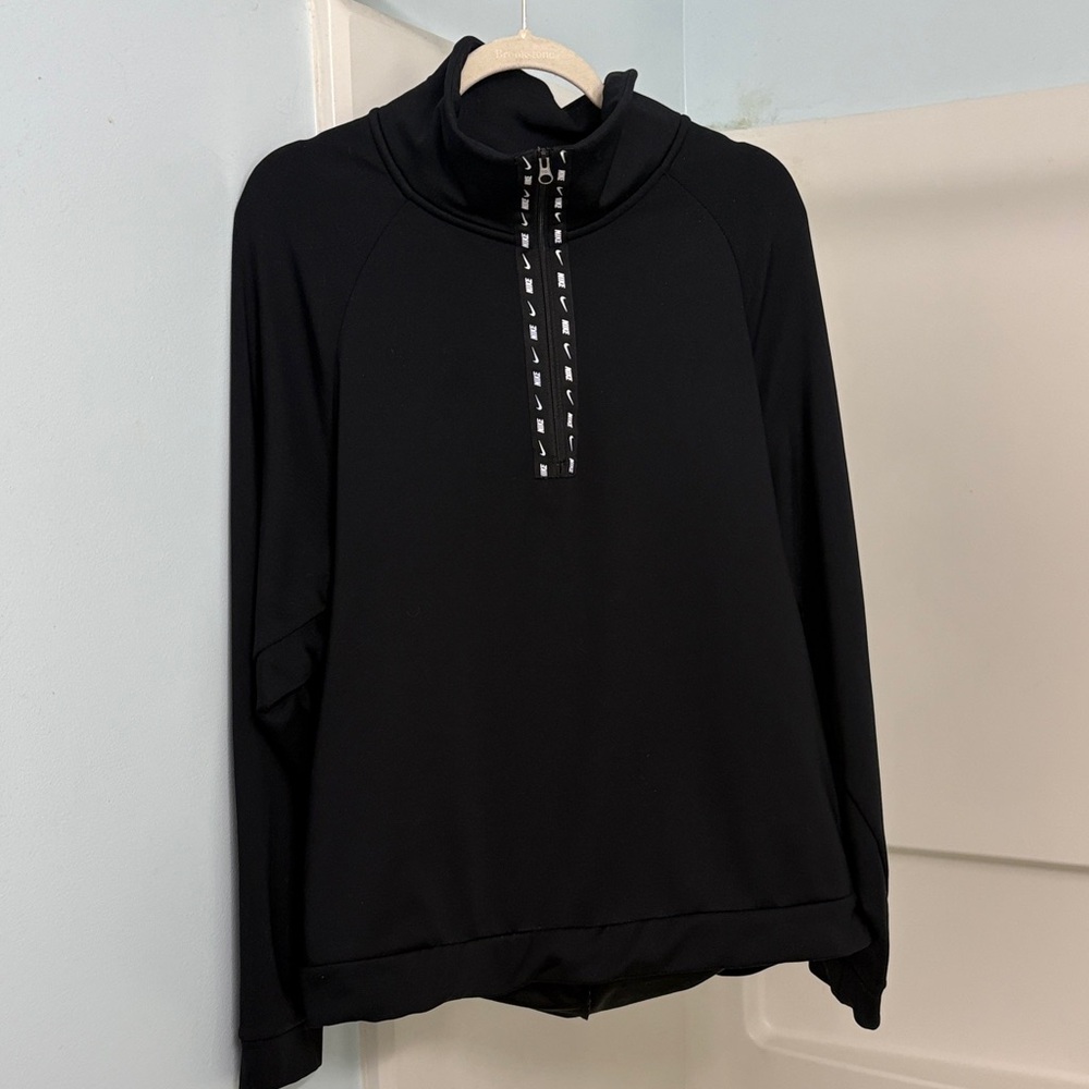 Nike Black Quarter Zip Pullover